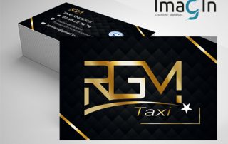 communication cartes de visite taxi